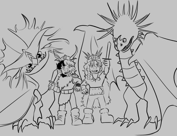Dragon Trainers in Training